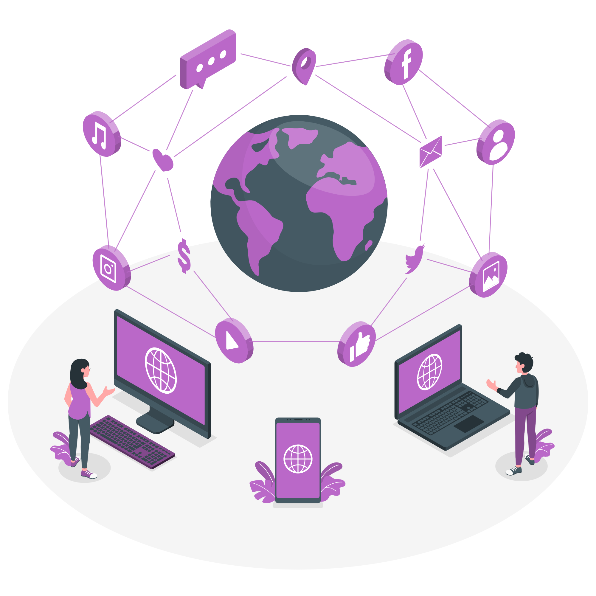 Online world-amico